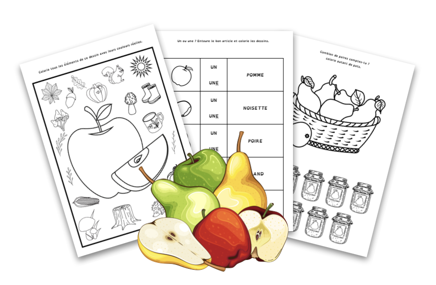 Les fruits d'automne MS/GS